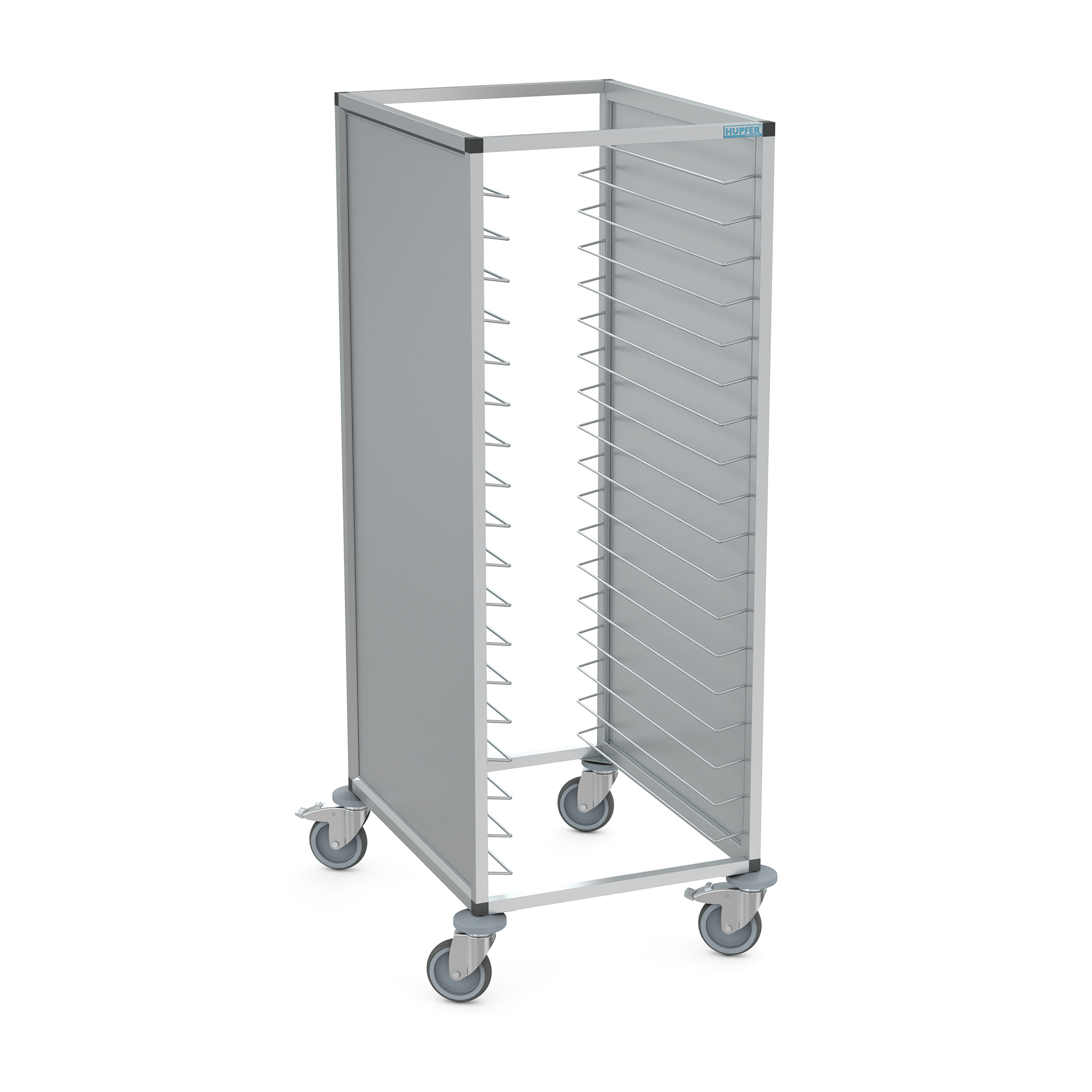 Tray Clearing Trolley For 36 GN Trays, Pitch: 75 Mm | Hupfer