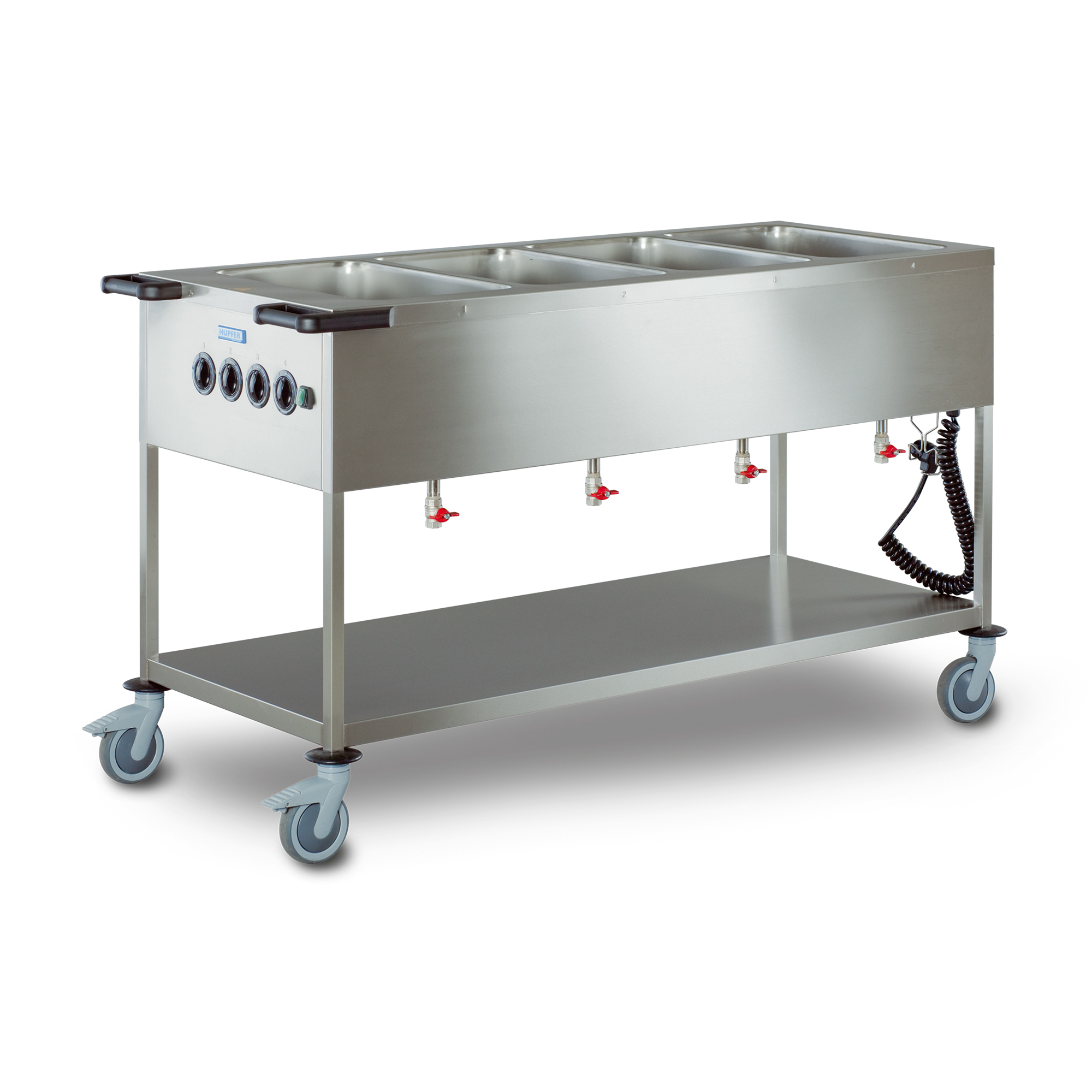 Mobile Bain Marie, With Tubular Heating Element | Hupfer